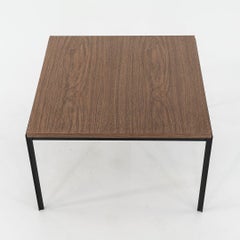 1960s Florence Knoll T Angle 24 x 24 inch Side / End Table