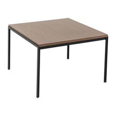 1960s Florence Knoll T Angle 24 x 24 inch Side / End Table