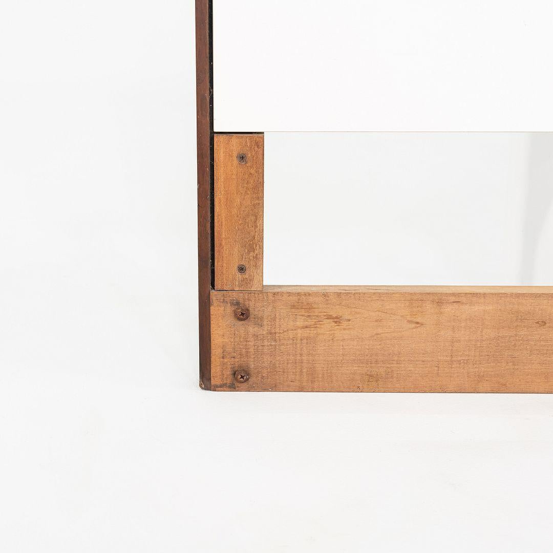 Testiera a due piazze Florence Knoll del 1960 in noce con laminato, Model 740WP in vendita 4