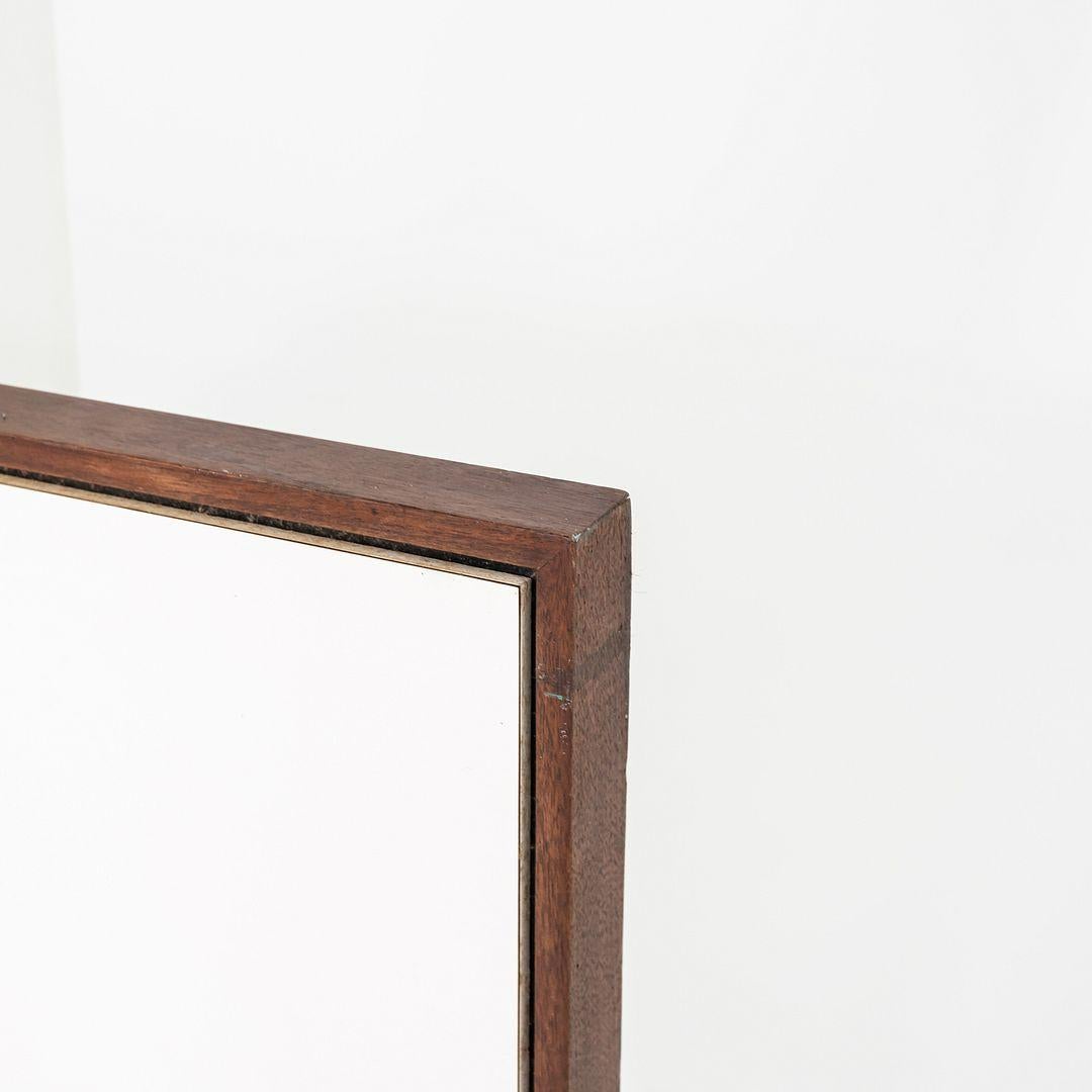 Metà XX secolo Testiera a due piazze Florence Knoll del 1960 in noce con laminato, Model 740WP in vendita