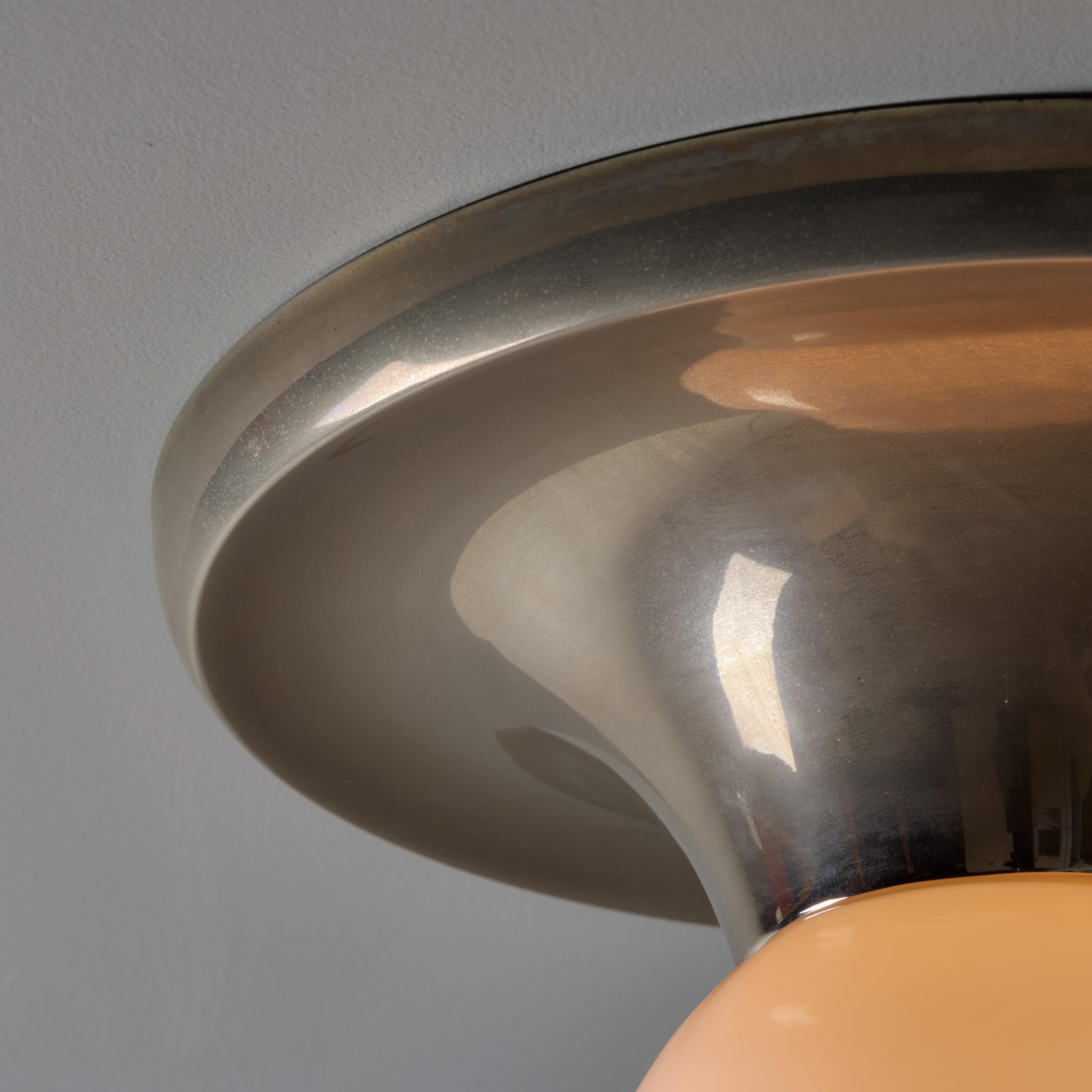 Deckenleuchte „Lichtkugel“ aus Nickel von Flos Achille Castiglioni & Pier Giacomo, 1960er Jahre im Angebot 3