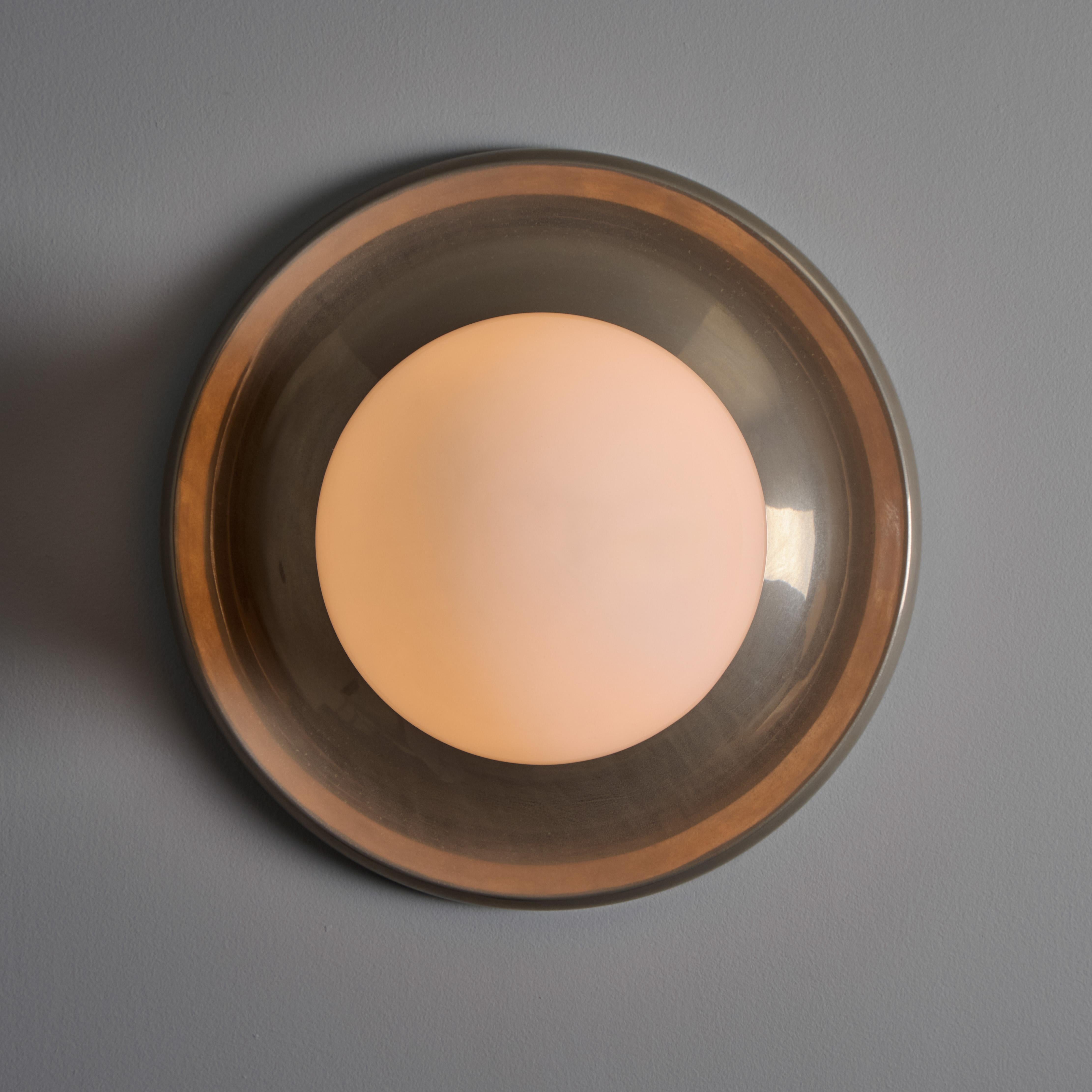 Deckenleuchte „Lichtkugel“ aus Nickel von Flos Achille Castiglioni & Pier Giacomo, 1960er Jahre im Angebot 6
