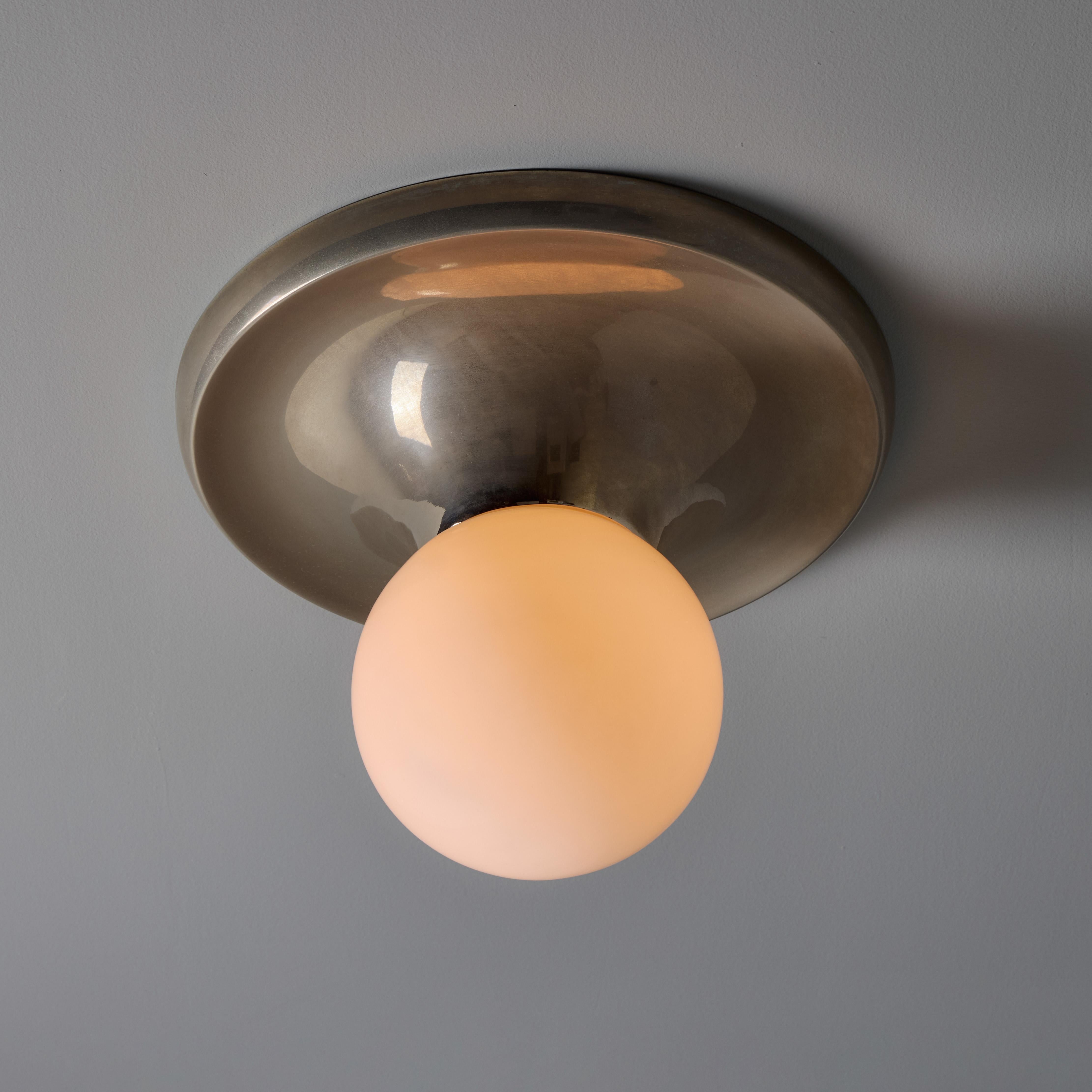 Deckenleuchte „Lichtkugel“ aus Nickel von Flos Achille Castiglioni & Pier Giacomo, 1960er Jahre im Angebot 9