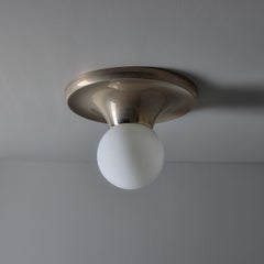 1960s Flos Achille Castiglioni & Pier Giacomo Nickel 'Light Ball' Ceiling Lamp