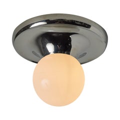 1960s Flos Achille Castiglioni & Pier Giacomo Nickel 'Light Ball' Ceiling Lamp