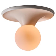 Vintage 1960s Flos Achille & Pier Giacomo Castiglioni White 'Light Ball' Ceiling Lamp