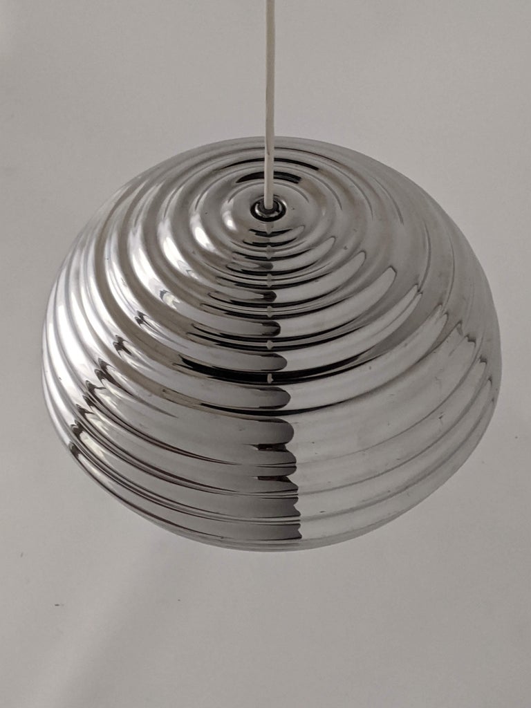 1960s Flos 'Splugen Brau' Aluminium Pendant by Achille Castiglioni, Italia 1