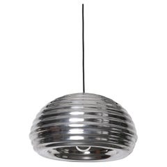 Retro 1960s Flos 'Splugen Brau' Aluminium Pendant by Achille Castiglioni, Italia