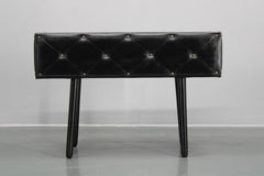 1960s Flower Pot in Leatherette Finish, Denmark