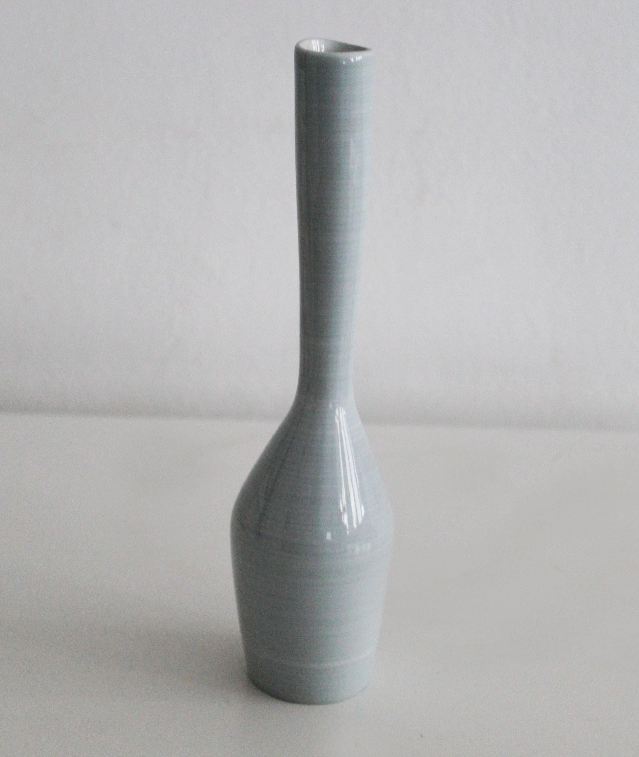 Czech 1960's Flower Vase by Jindrich Marek for Royal Dux For Sale