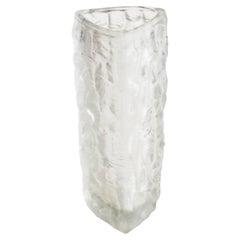 1960's Flower Vase by Vladislav Urban for Rosice Glasswork