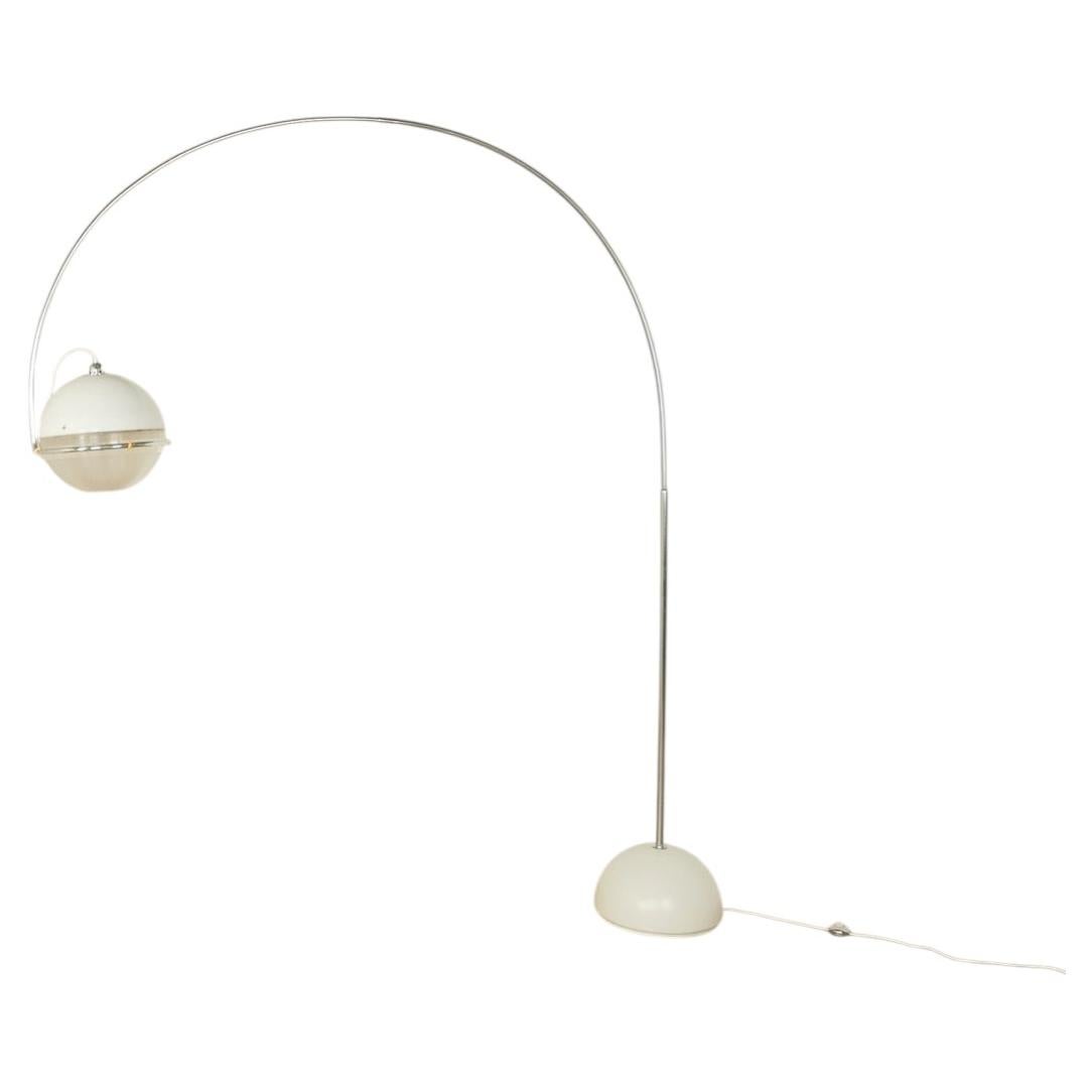 Lampada ad arco FOCUS anni '60, Fabio Lenci, Guzzini, vintage