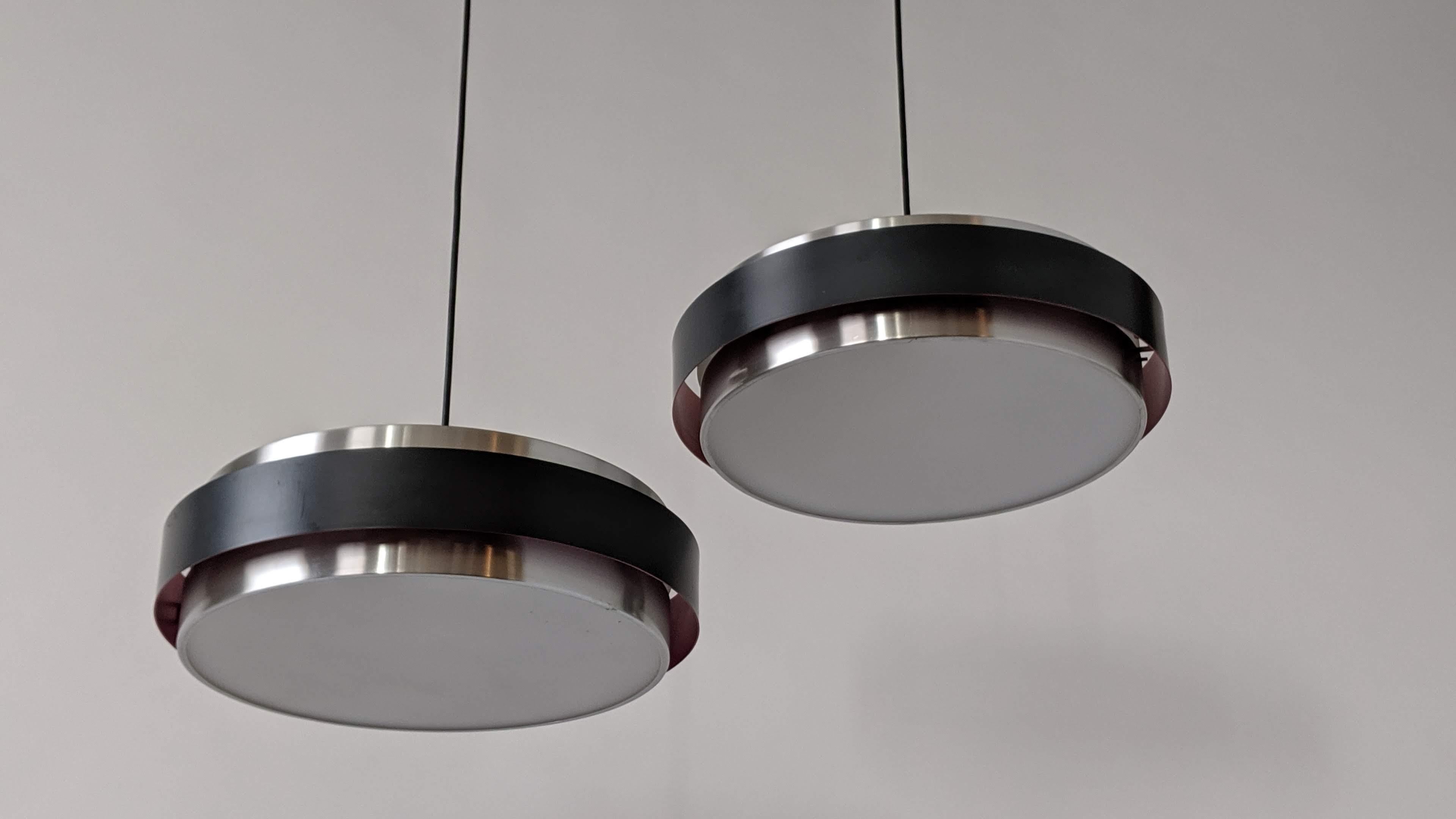 1960s Fog Morup ' Sera ' Pendants, Denmark 2