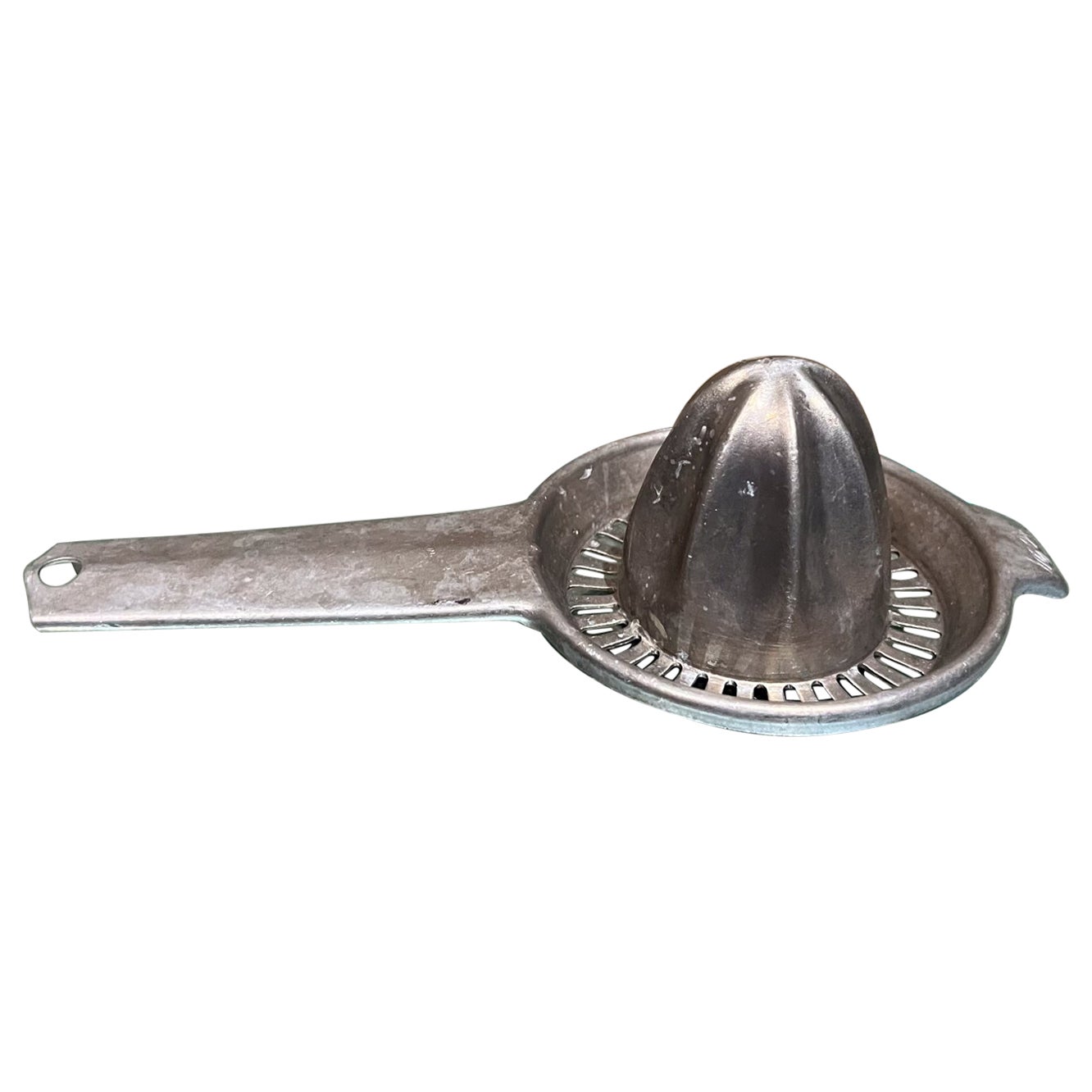 1960er Foley Handgeführte Zitruspresse Reibahle Aluminium