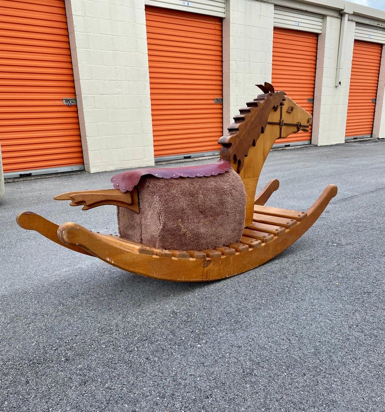 Dragon rocking horse new arrivals