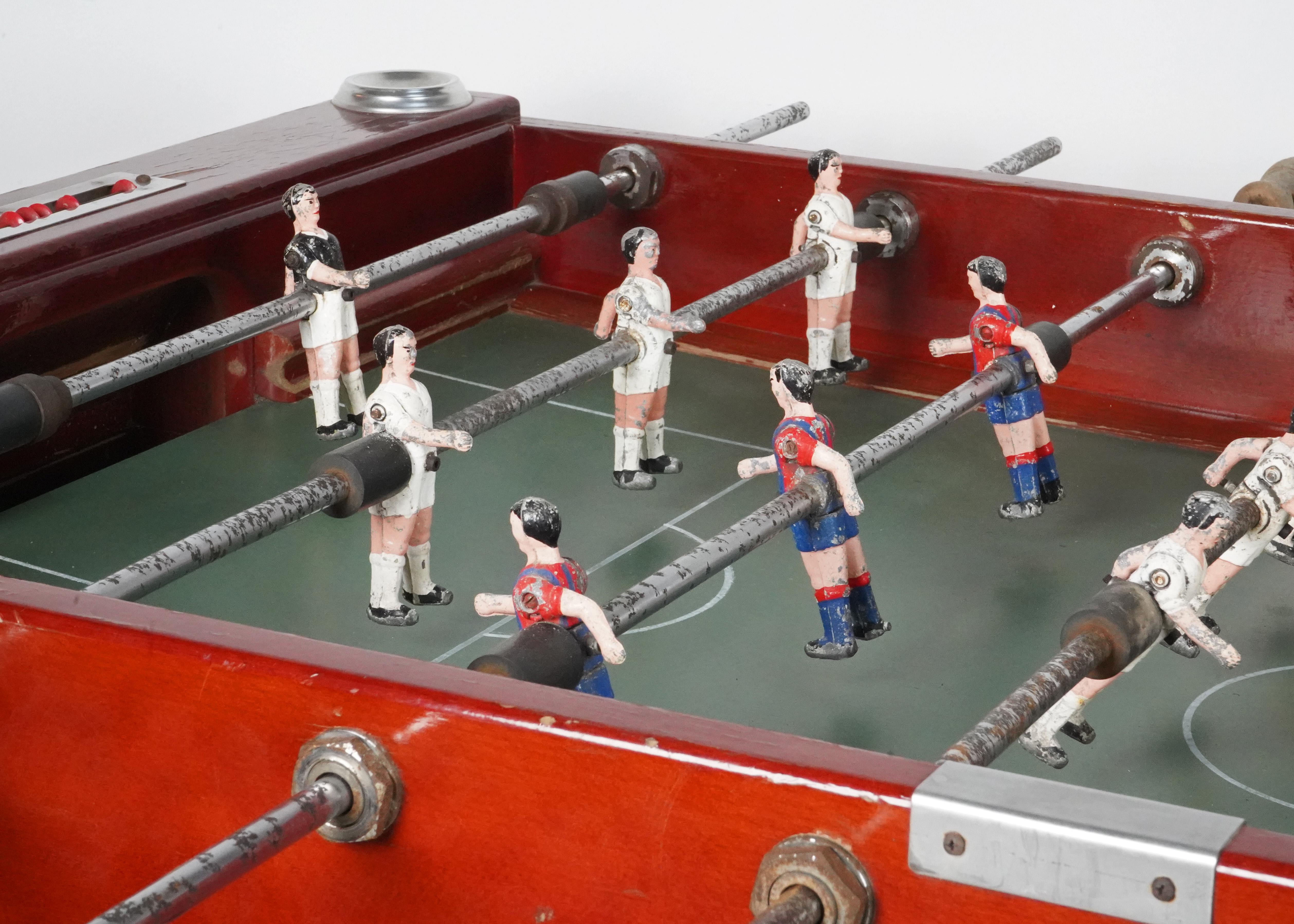 1960's Foosball Table by Cordoba In Fair Condition In Dorchester, GB