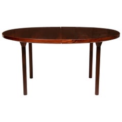 1960s France & Sons Rosewood Dining Table Ole Gjerlov-Knudsen & Torben Lind