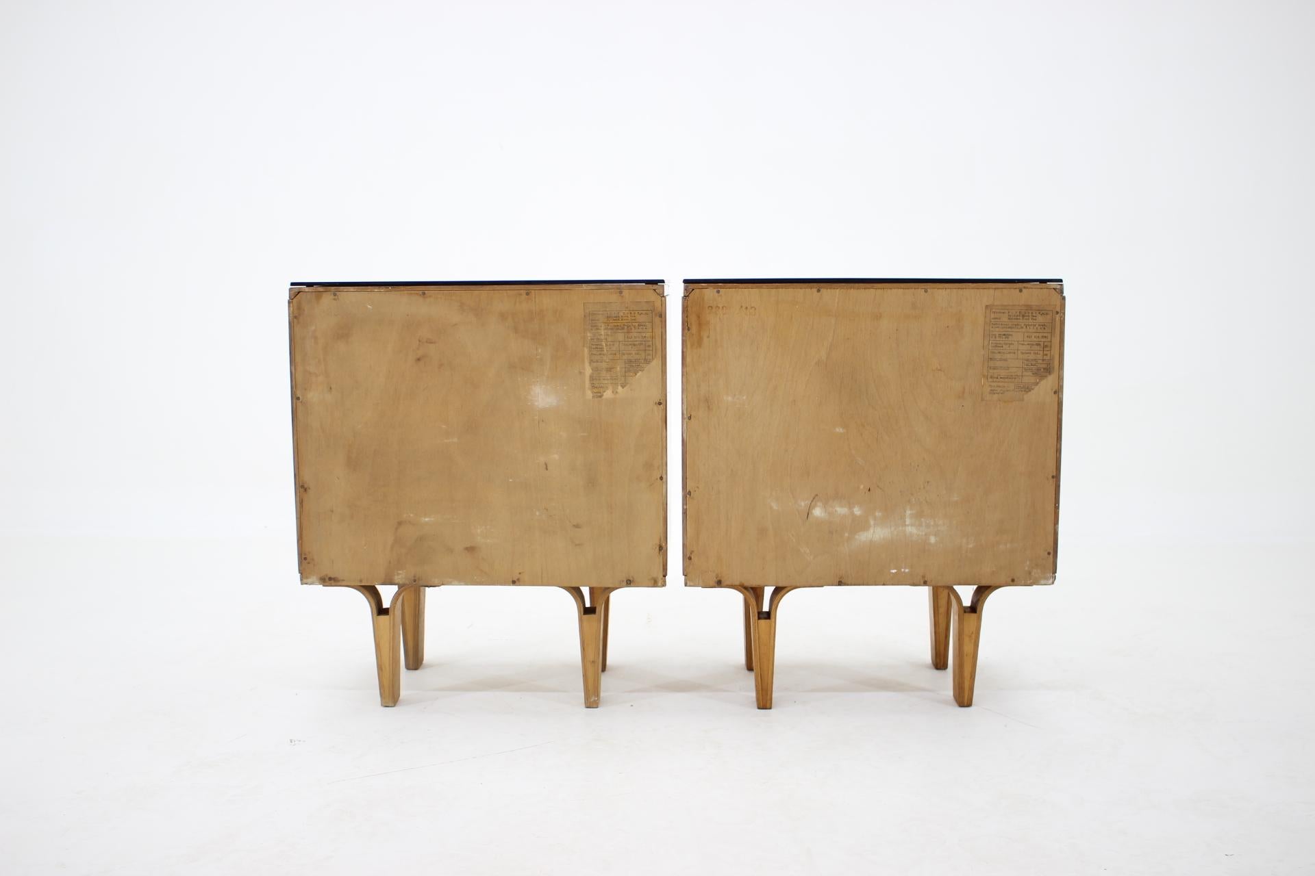 Paire de commodes Mezulanik de Frantisek Mezulanik, Tchécoslovaquie, années 1960 en vente 4