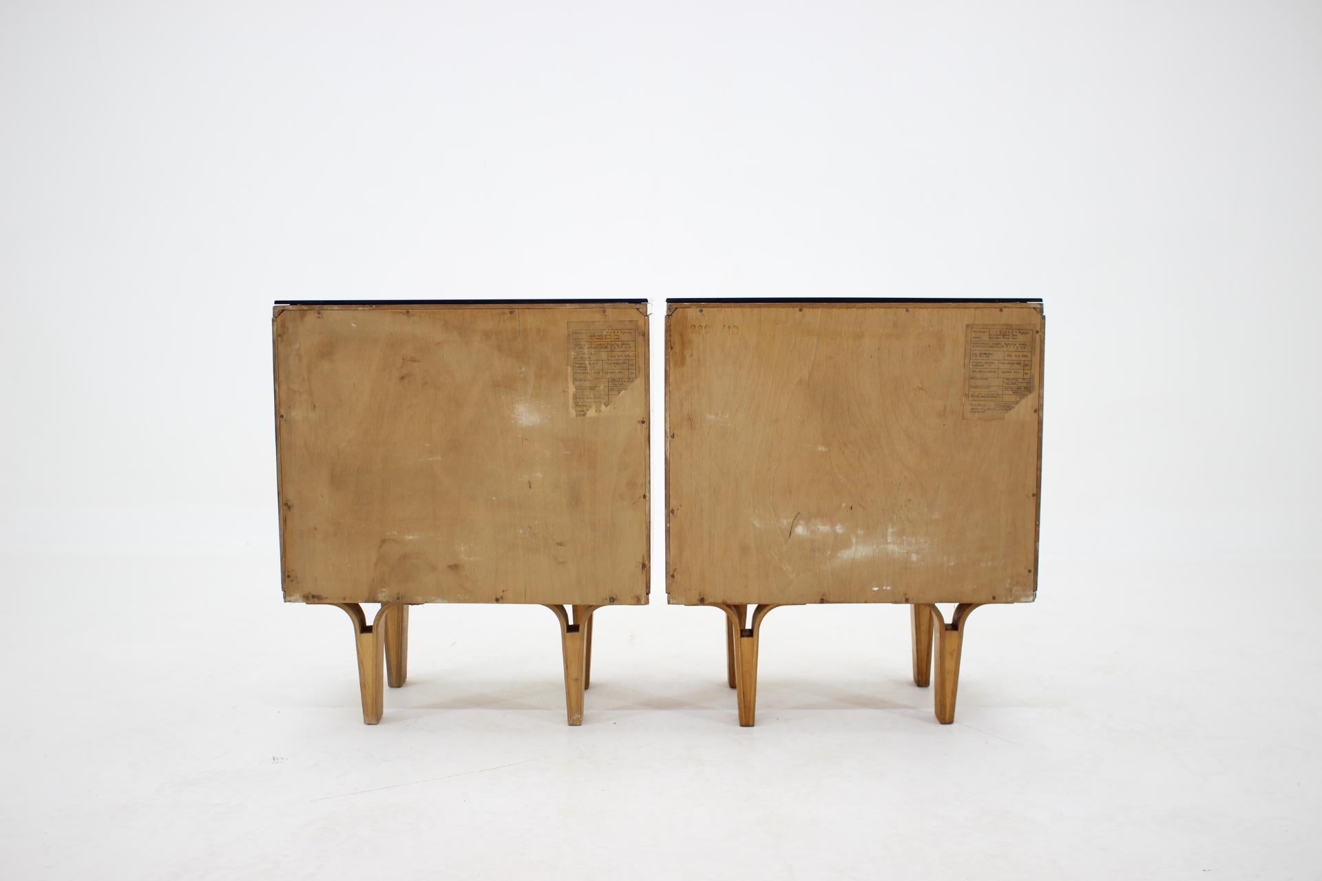 1960s Frantisek Mezulanik Pair of Chest of Drawers, Czechoslovakia For Sale 6