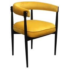 1960s Freatelli Reguitti Yellow Armchair