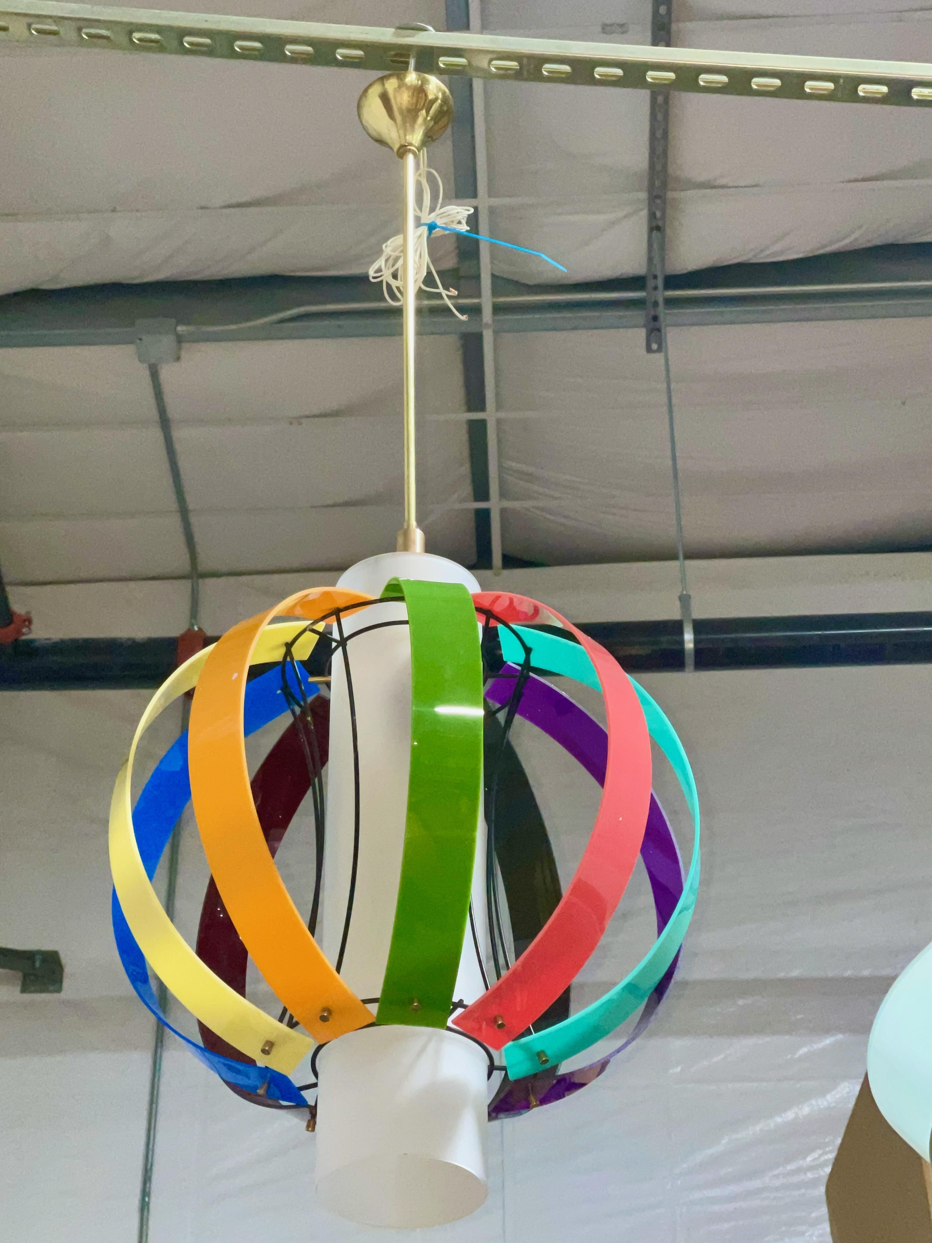 1960's Fredrick Ramond Beach Ball Pendant For Sale 3