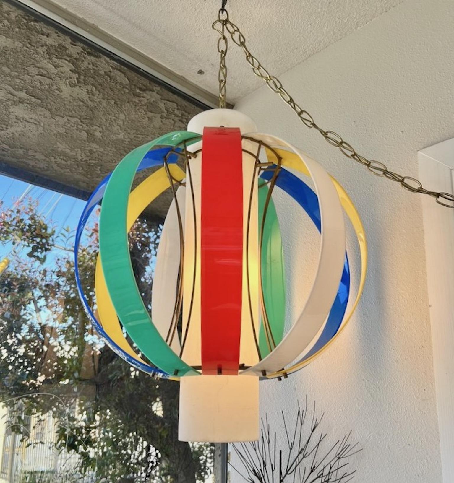 1960's Fredrick Ramond Beach Ball Pendant For Sale 6
