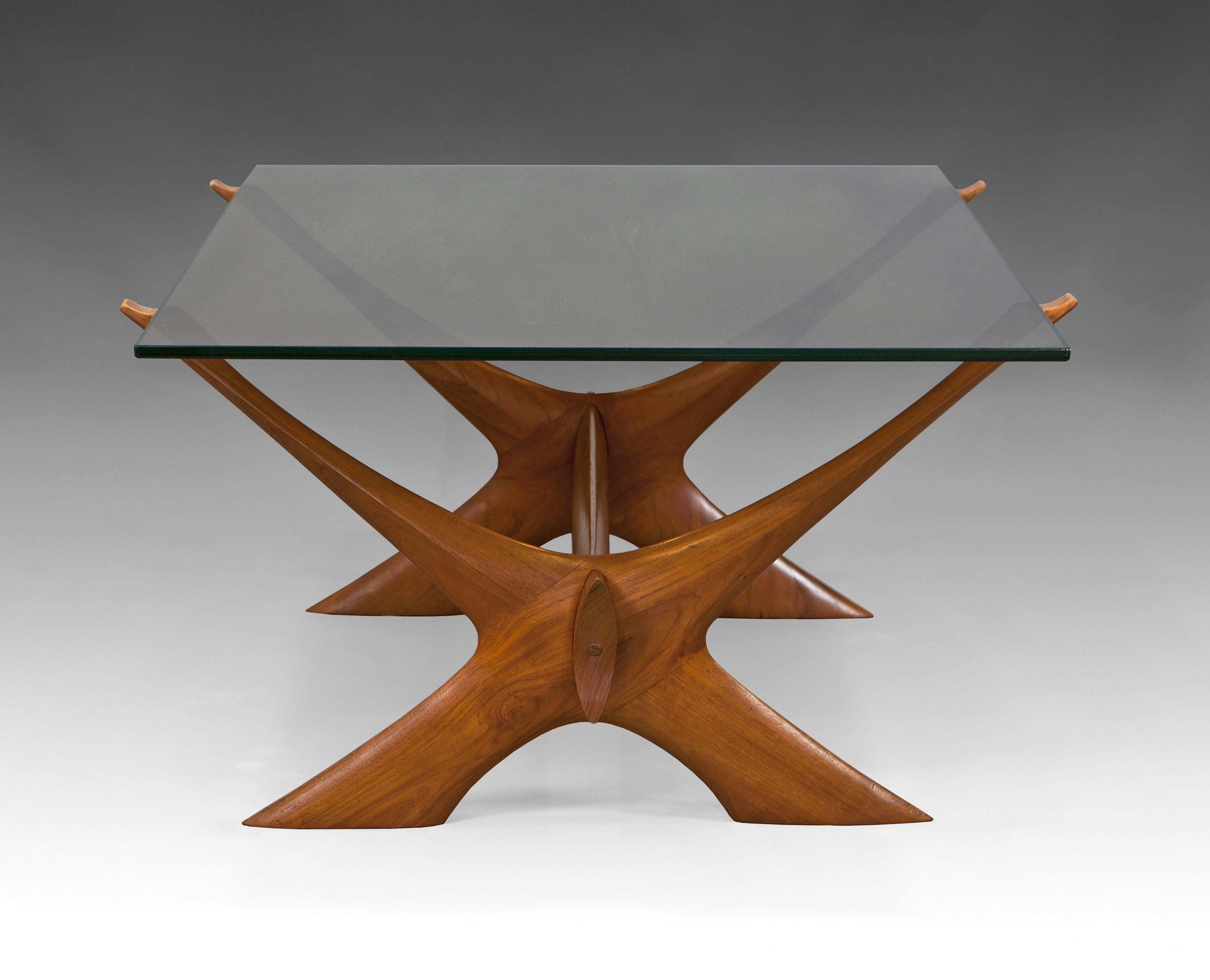 Mid-Century Modern 1960s Fredrik Schriever-Abeln ''Condor'' Coffee Table For Sale