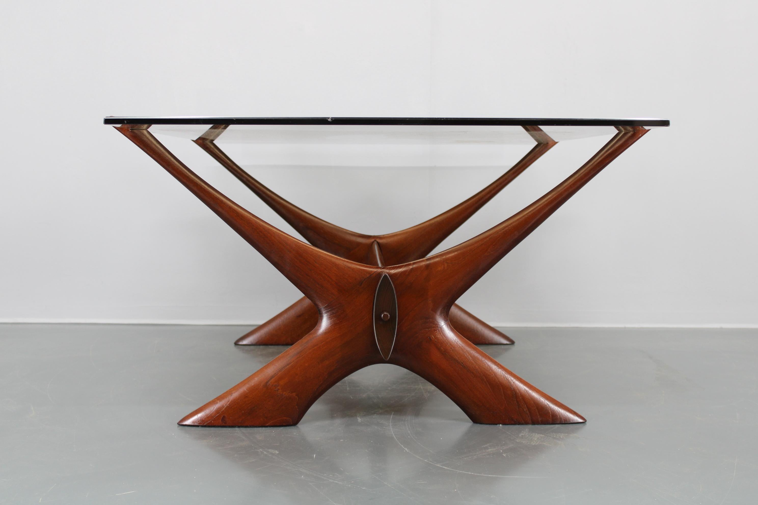 Tavolino da caffè ''Condor'' di Fredrik Schriever-Abeln del 1960, Svezia in vendita 9