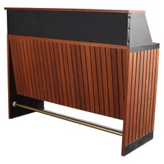 1960's Freestanding Bar in Teak