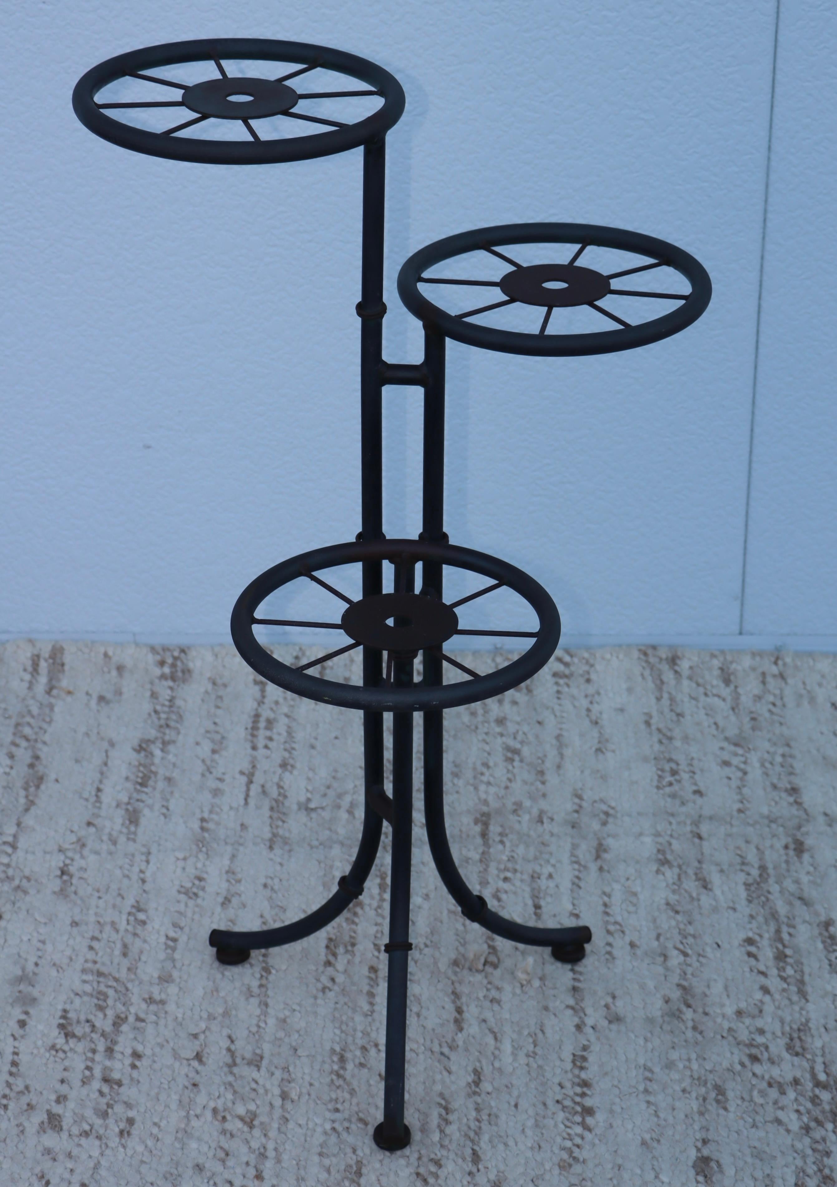 1960's French 3 Tier Plant Stand For Sale 6
