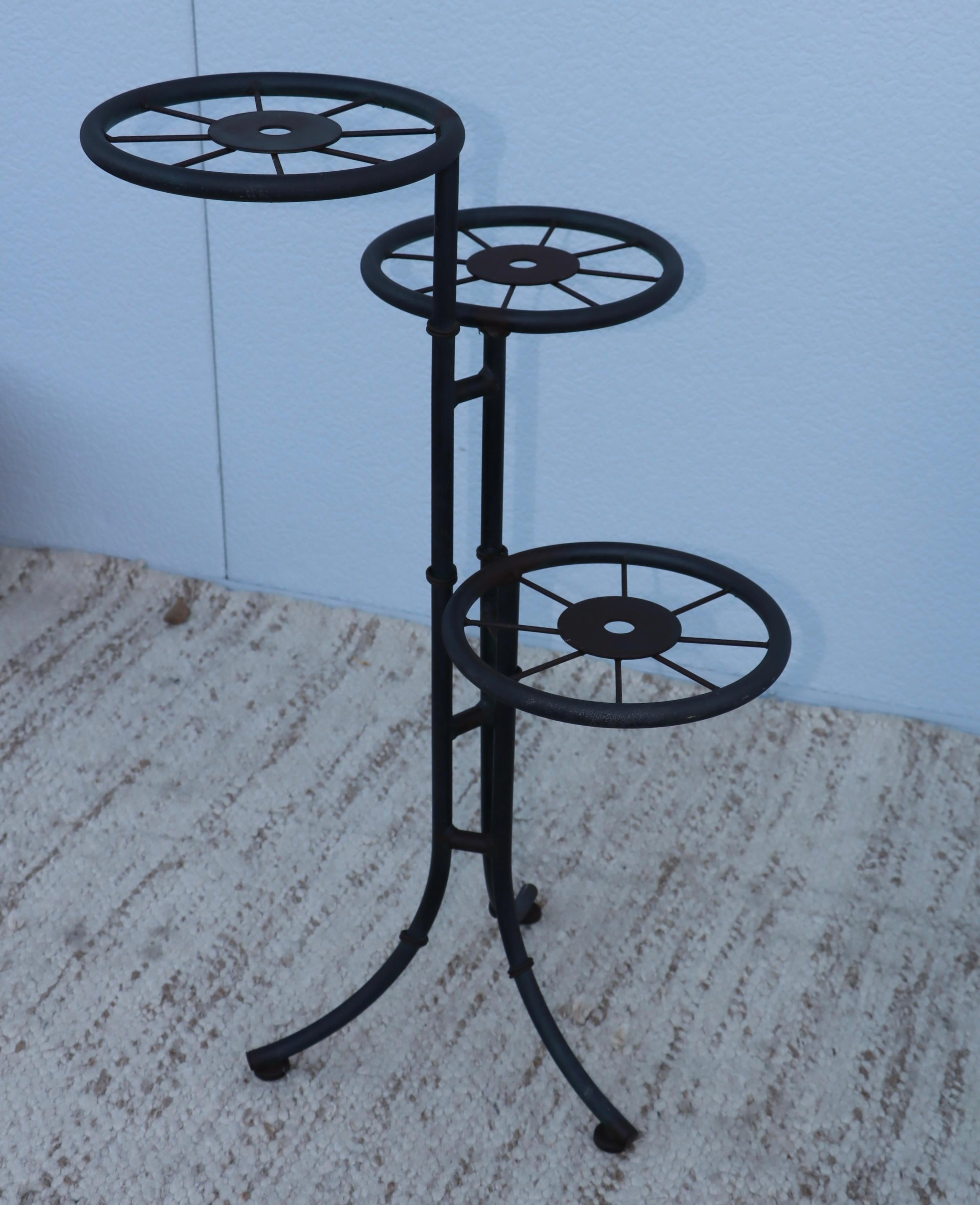 1960's French 3 Tier Plant Stand For Sale 7
