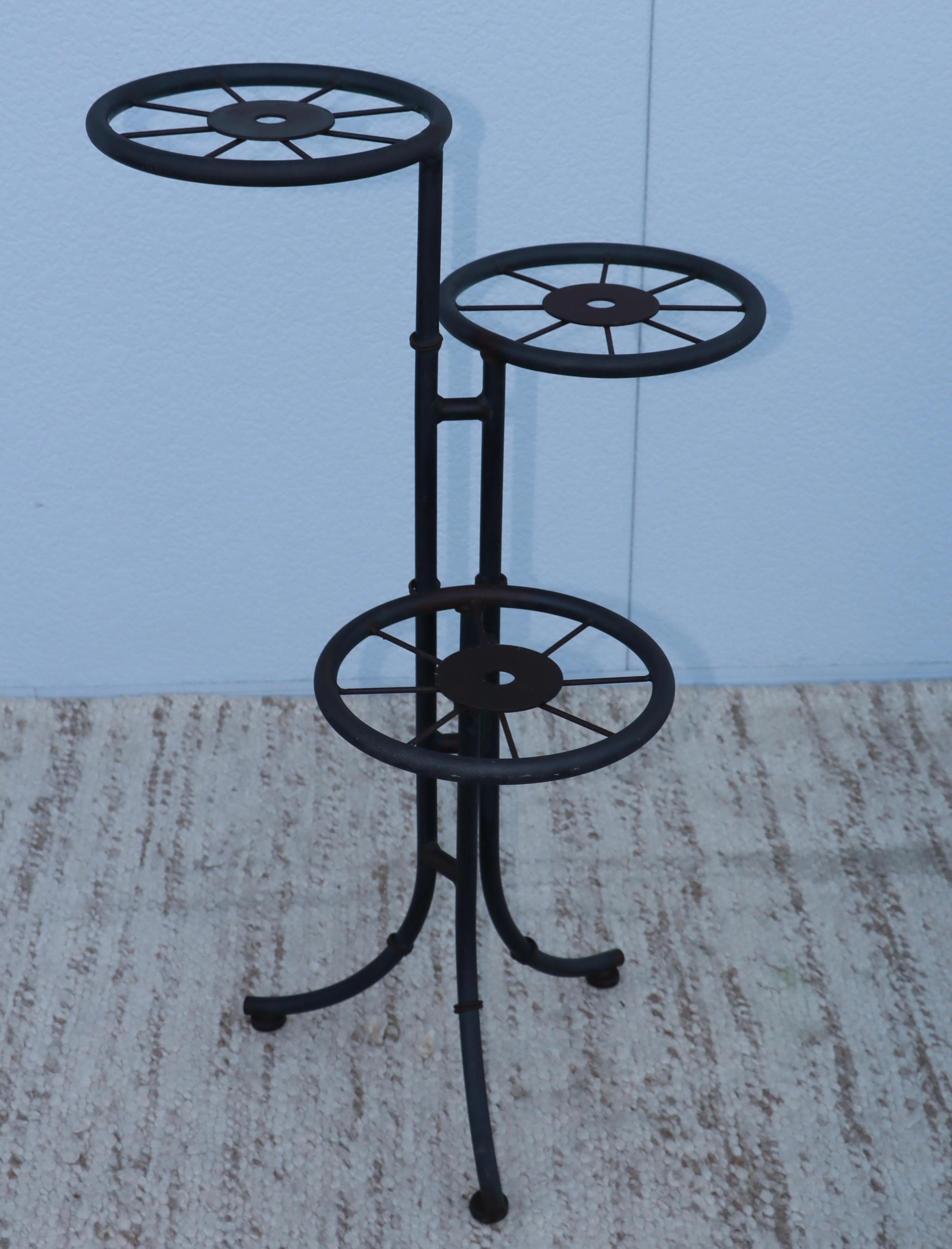 1960's French 3 Tier Plant Stand For Sale 8