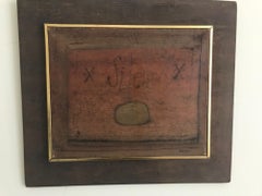 1960s French Abstract Raymond Grandjean