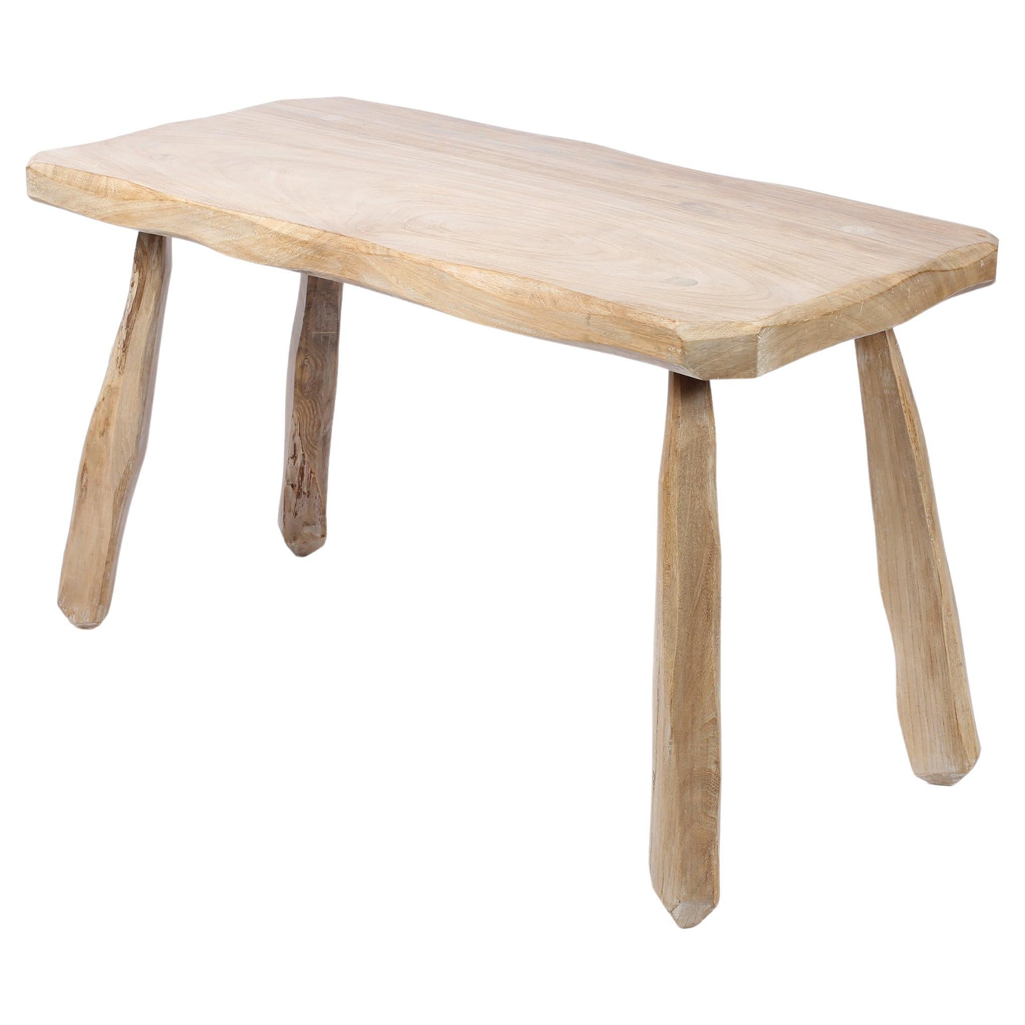 1960er Jahre Französisch gebleicht Brutalist Tisch oder Schreibtisch