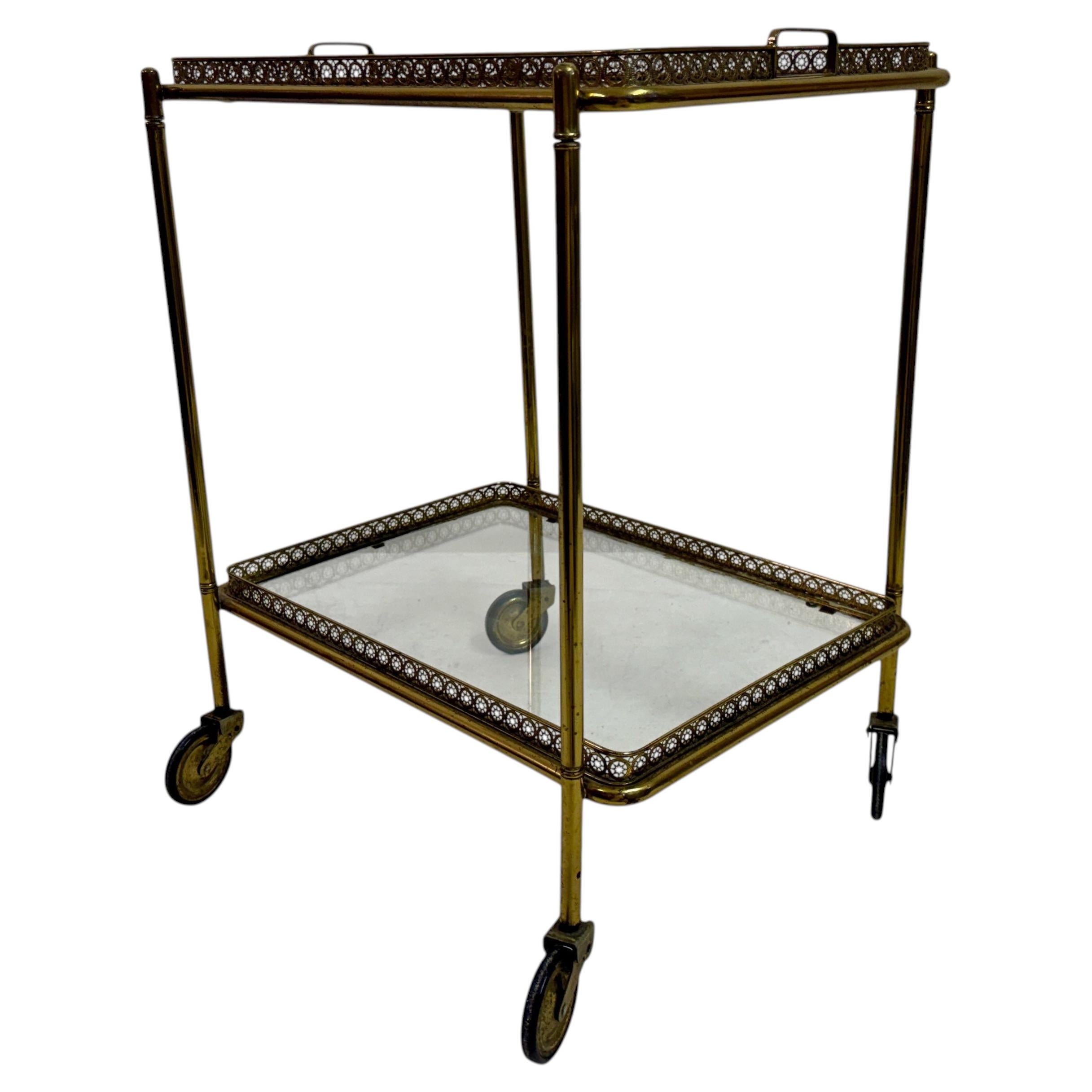 What is a drinks trolley called?