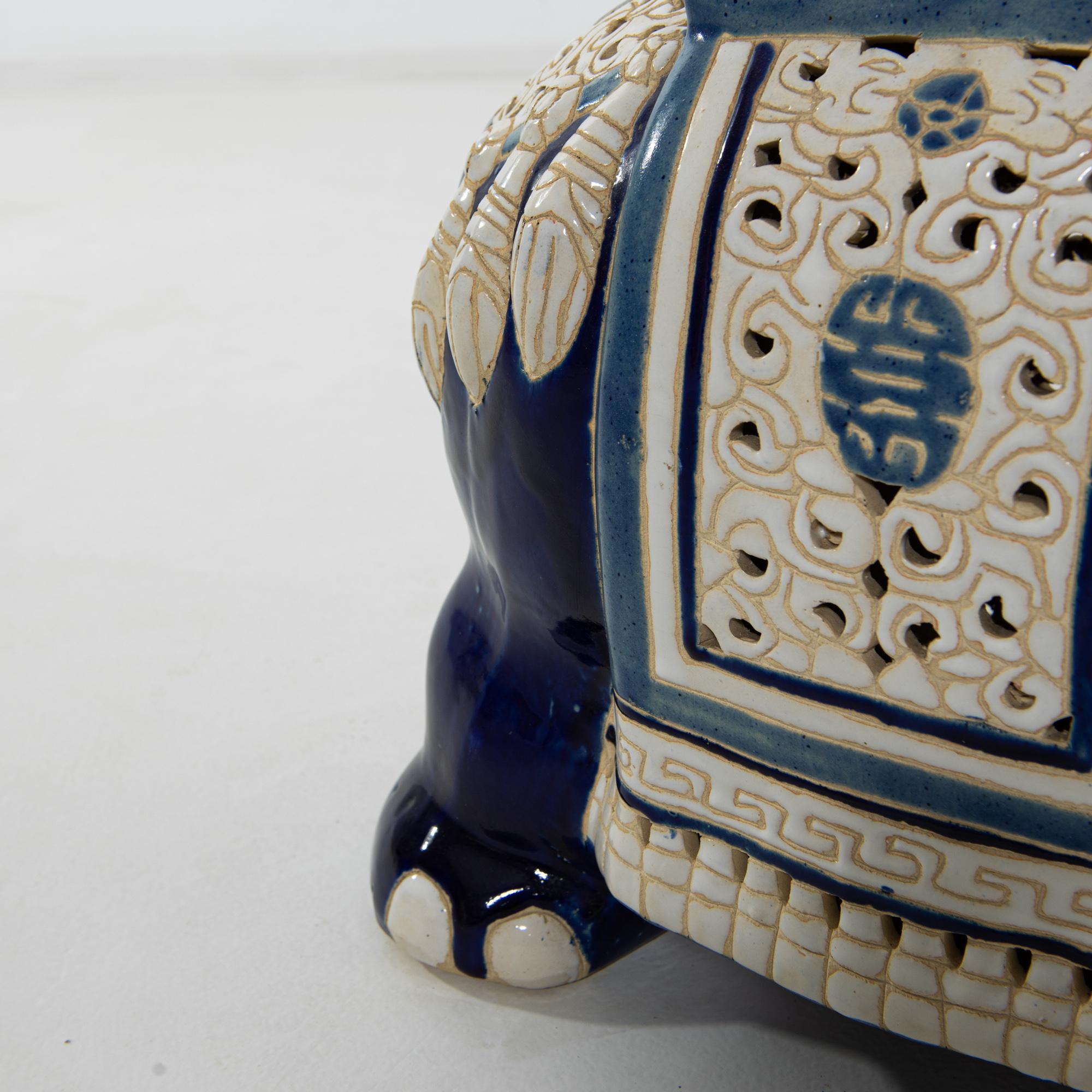 1960s French Ceramic Elephant 5