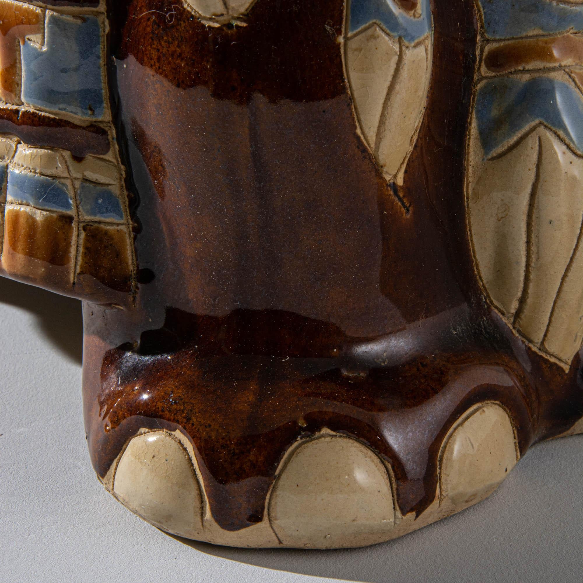 1960s French Ceramic Elephant 6