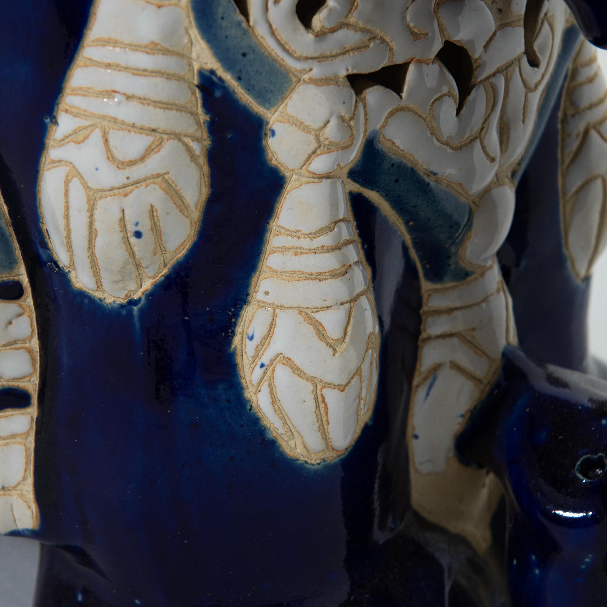1960s French Ceramic Elephant 8