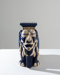 1960s French Ceramic Elephant