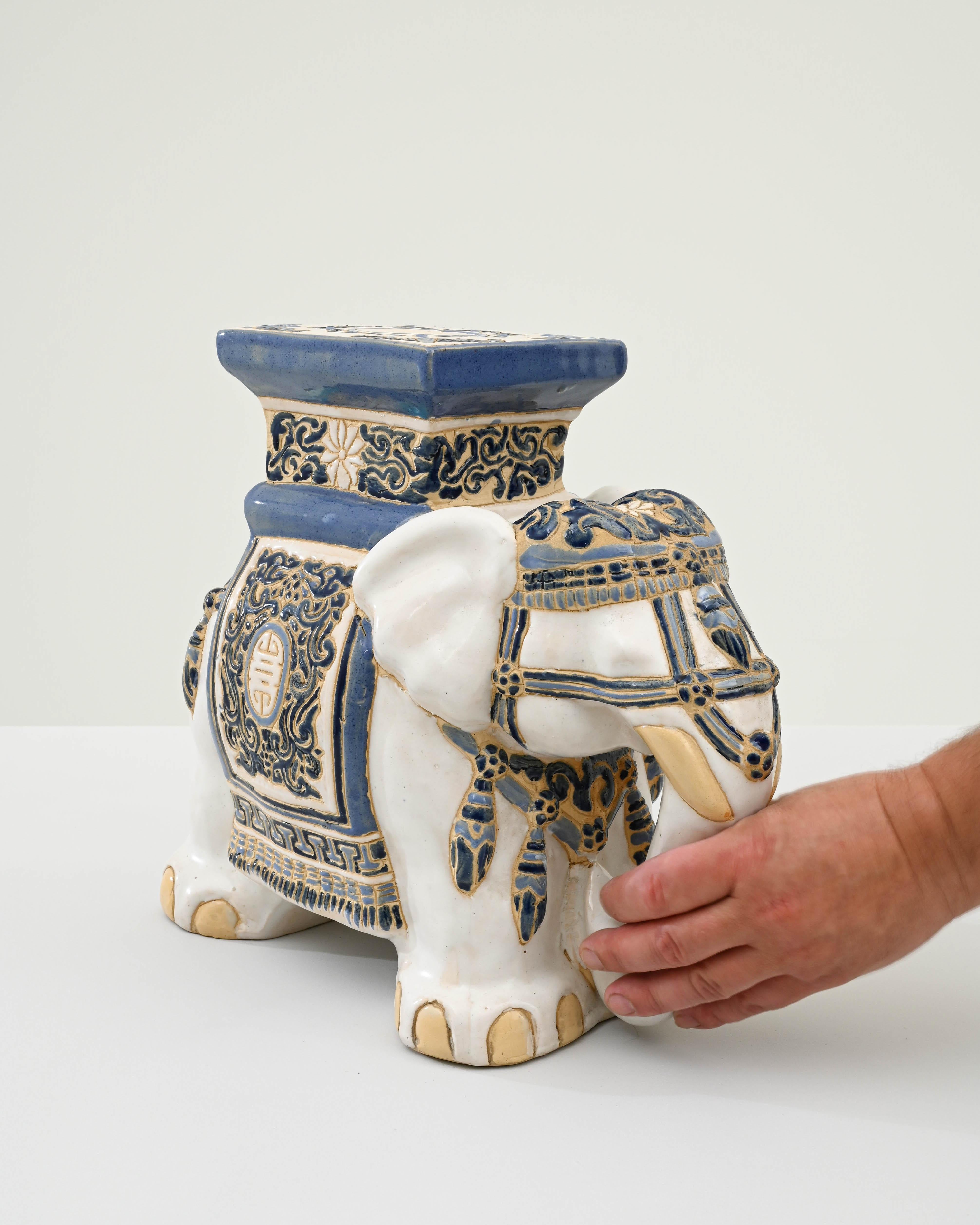 20th Century 1960s French Ceramic Elephant