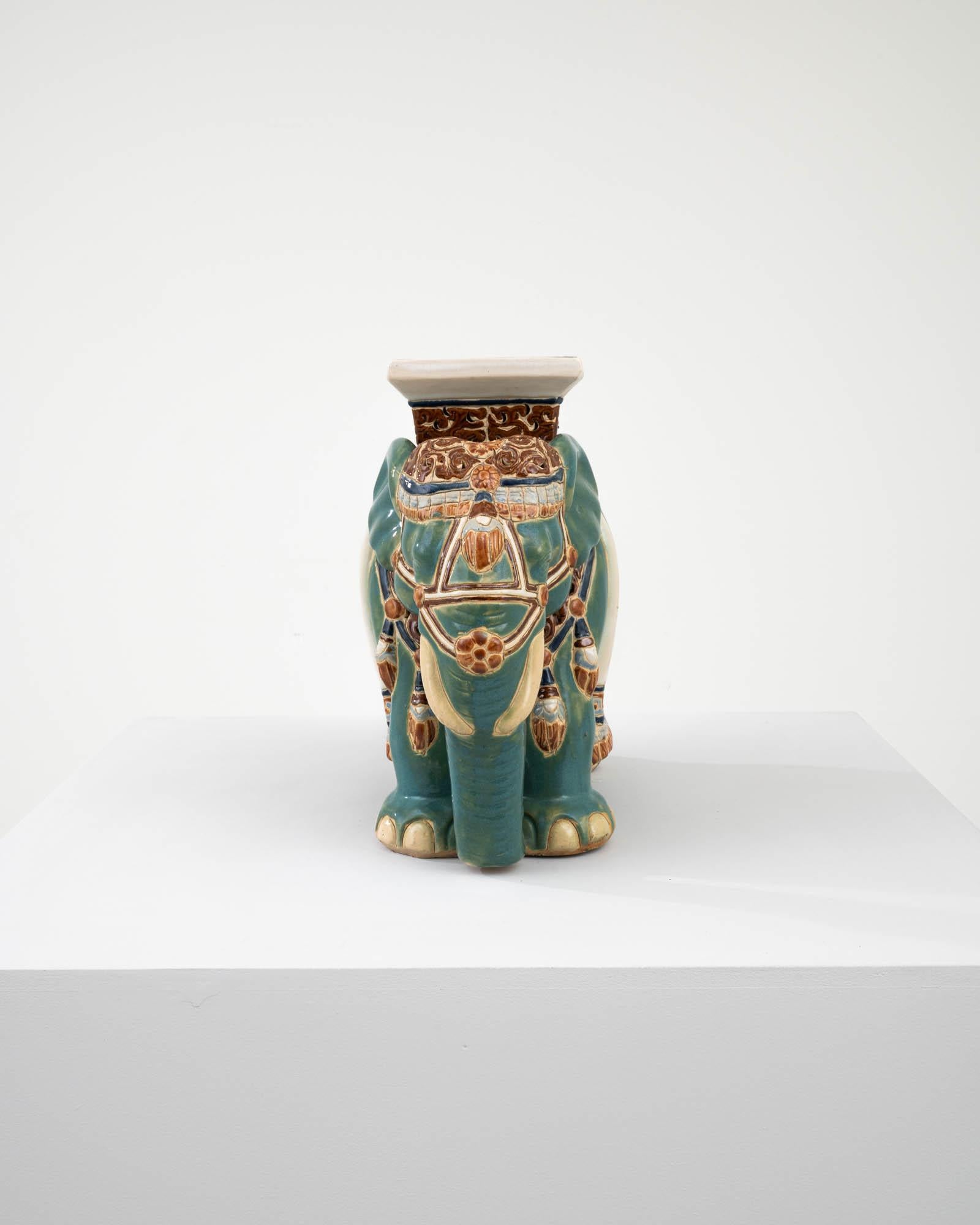 1960er Jahre Französisch Keramik Elefant 4