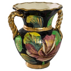 1960s French Ceramic Tulip Vase