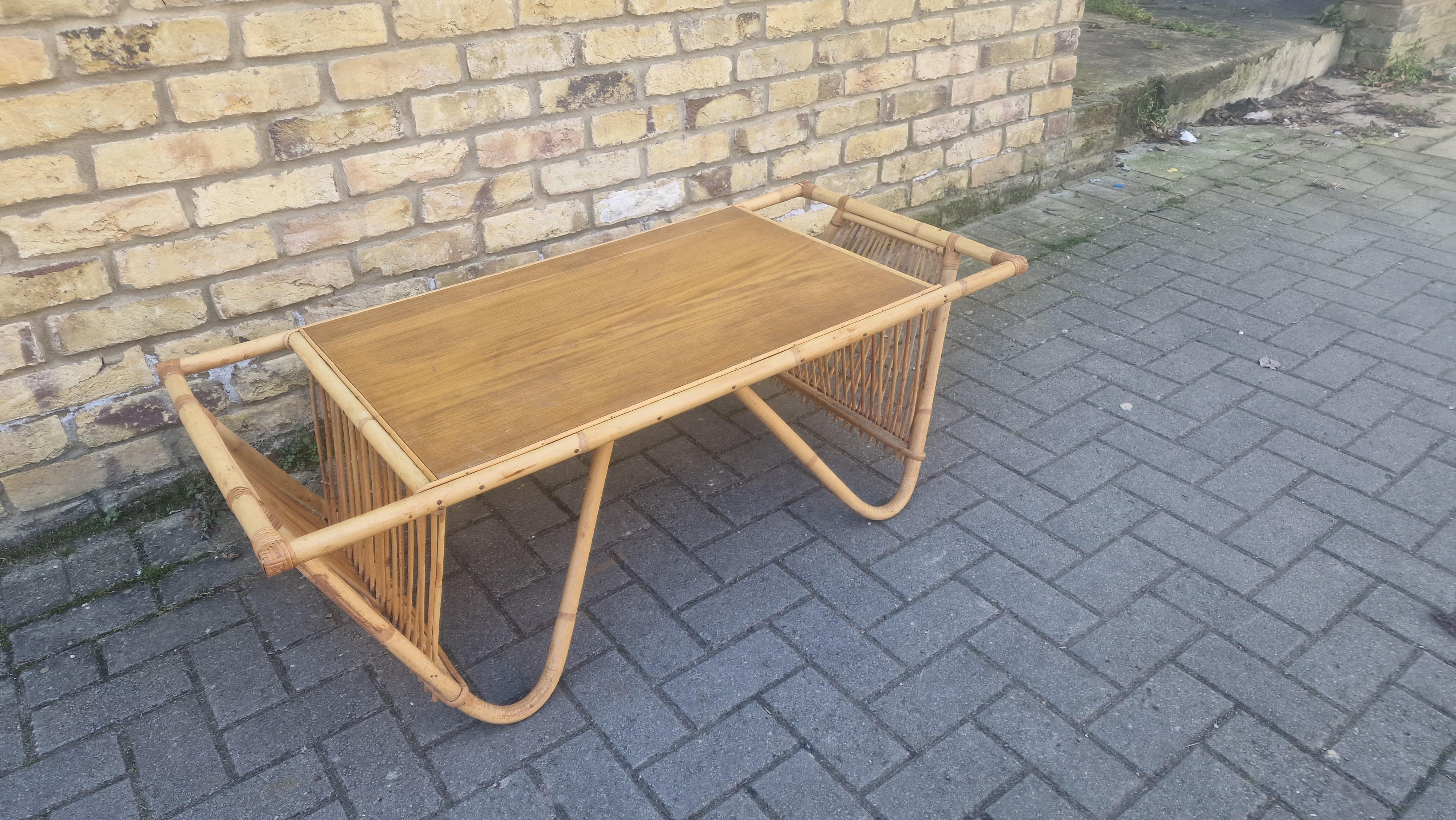 Mid-Century Modern 1960s French Coffee Table