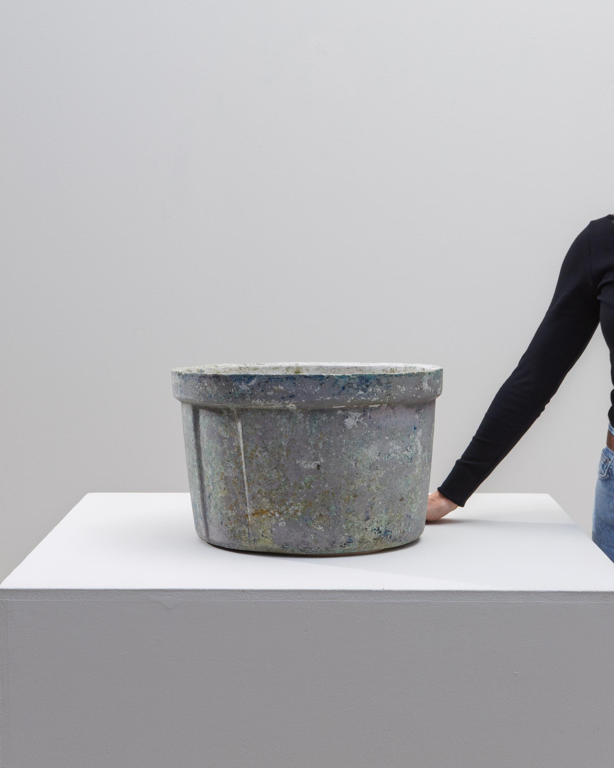 1960s French Concrete Planter in vendita 1