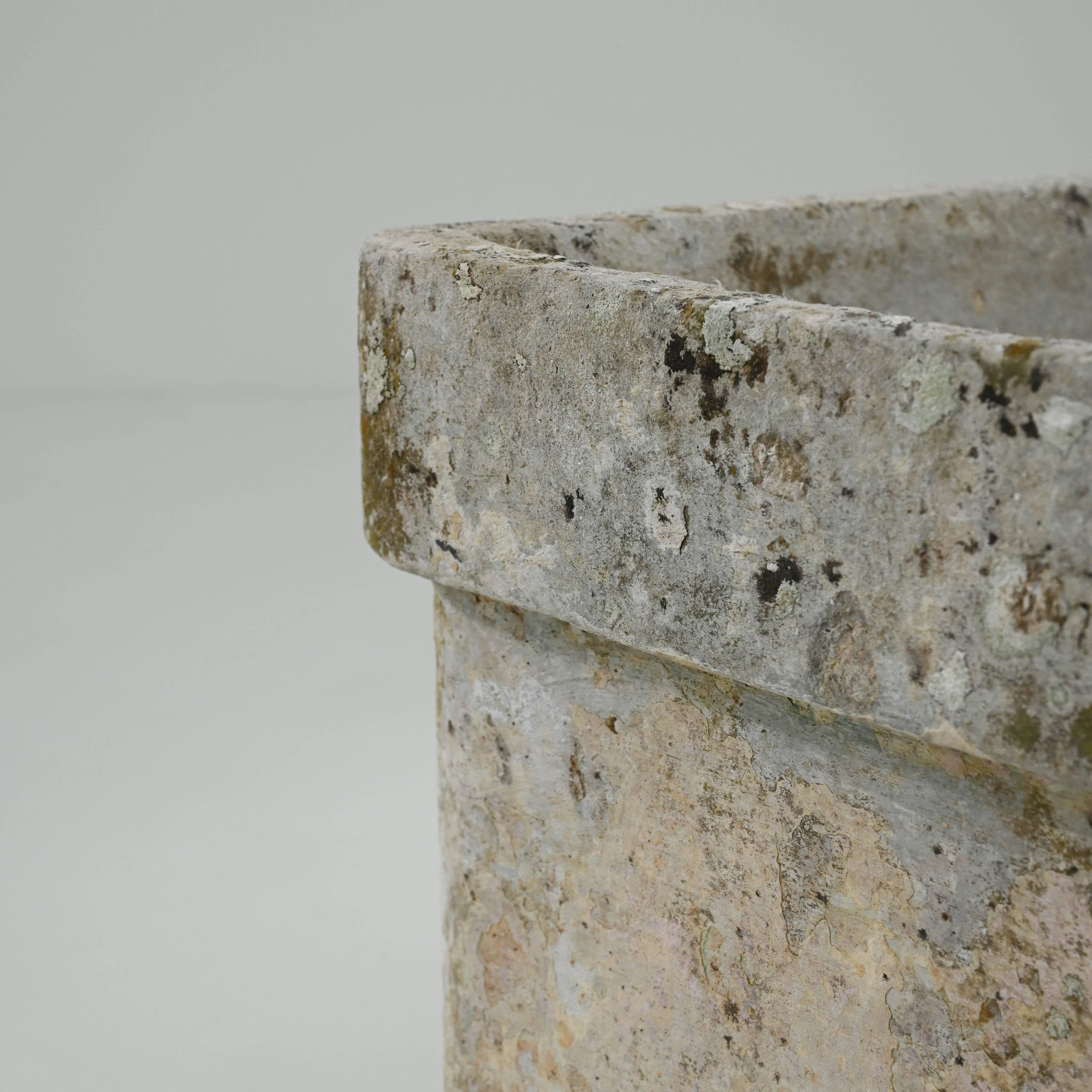1960s French Concrete Planter For Sale 4