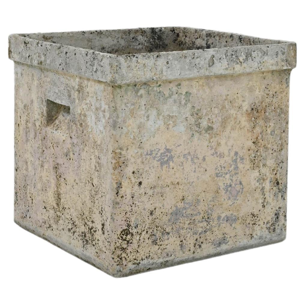 1960s French Concrete Planter For Sale