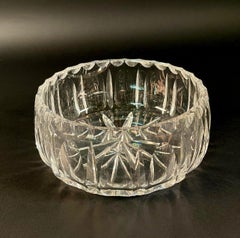 1960s French Crystal Saint Louis Credited Centerpiece Vintage 1960s French Crystal Saint Louis Credited Centerpiece