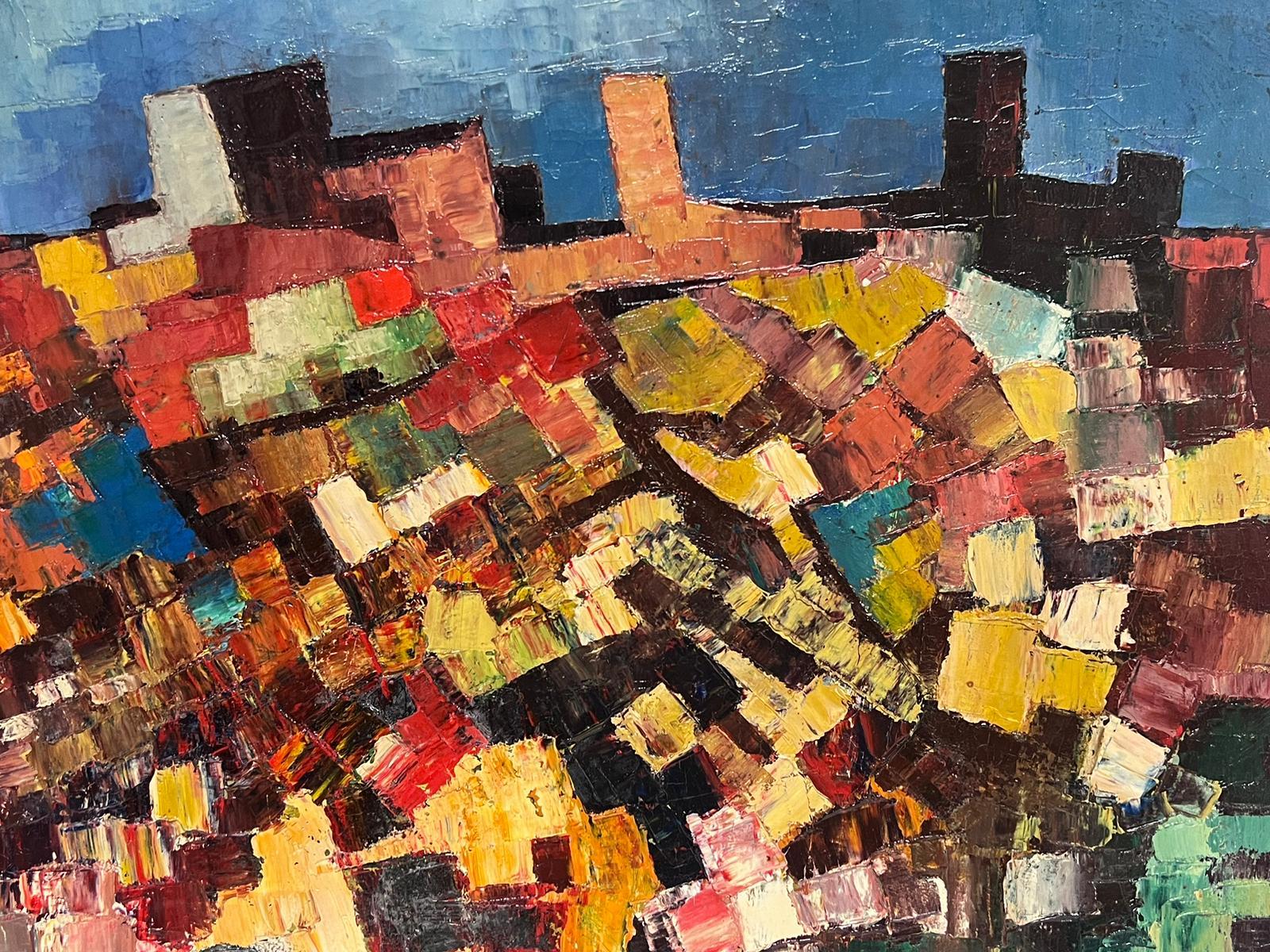Composizione cubista
Scuola francese, anni '60 circa
olio su tela, senza cornice
dipinto: 21 x 29 pollici
provenienza: collezione privata, Parigi
condizioni: ottime e solide condizioni