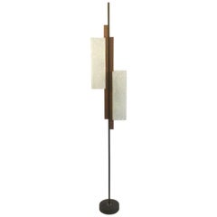 1960s French Floor Lamp Attributed to Maison Arlus