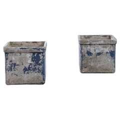 1960s French Garden Planters, a Pair